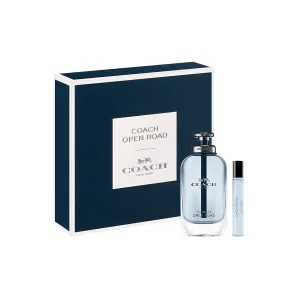 Coach Open Road (Gift Set) - 100ml Eau De Toilette Spray + 15ml Mini + 100ml All -Over Shampoo Gel (Men)